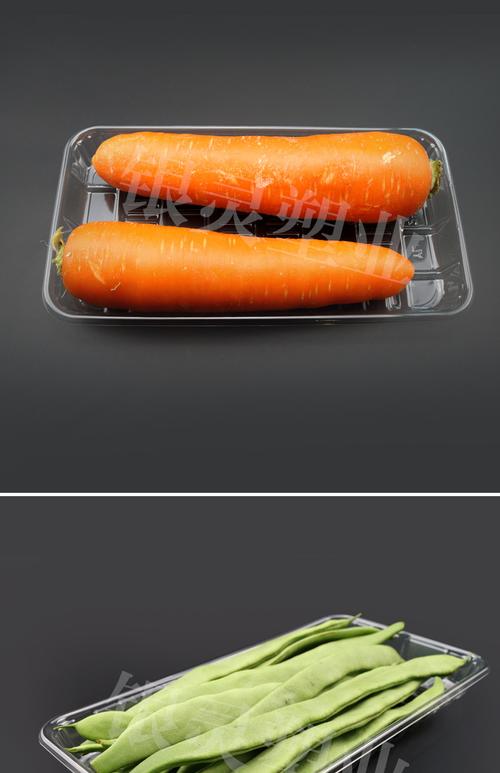 【工厂销售】一次性果蔬托盘食品级厂家直营pet高透吸塑塑料果盘